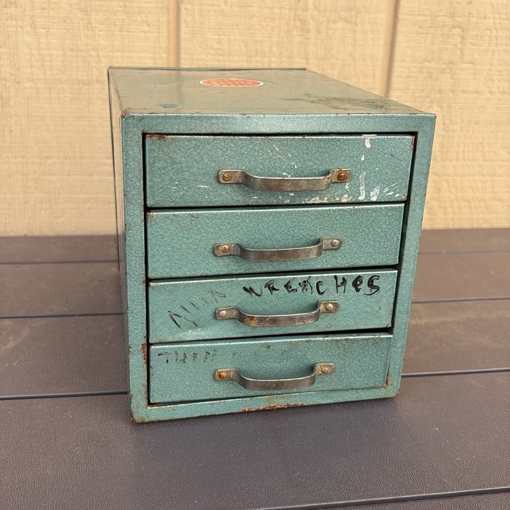 Vintage Metal Drawers